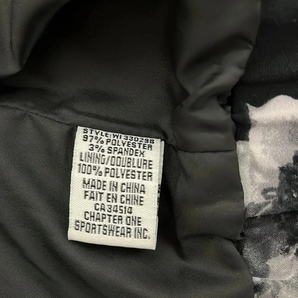 JULES & LEOPOLD Floral Lined Bomber Jacket with Pockets, Size M - Picture 9 of 10